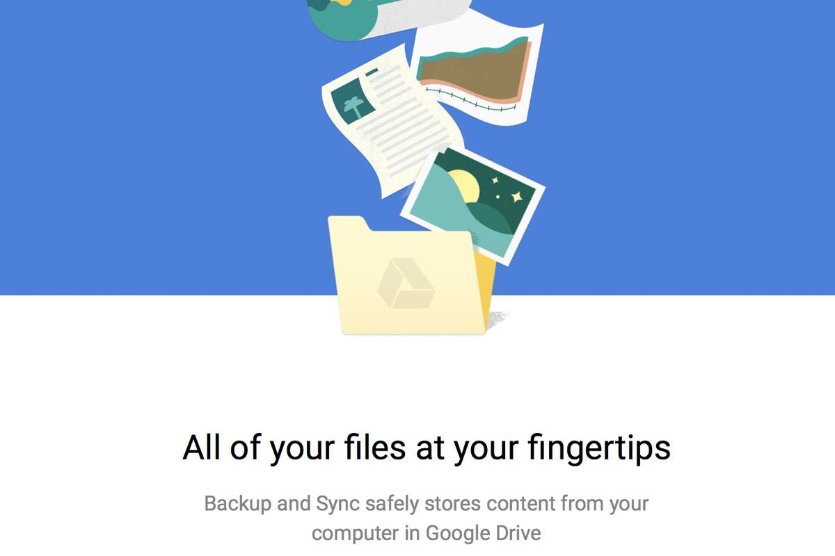 google backup and sync for mac?